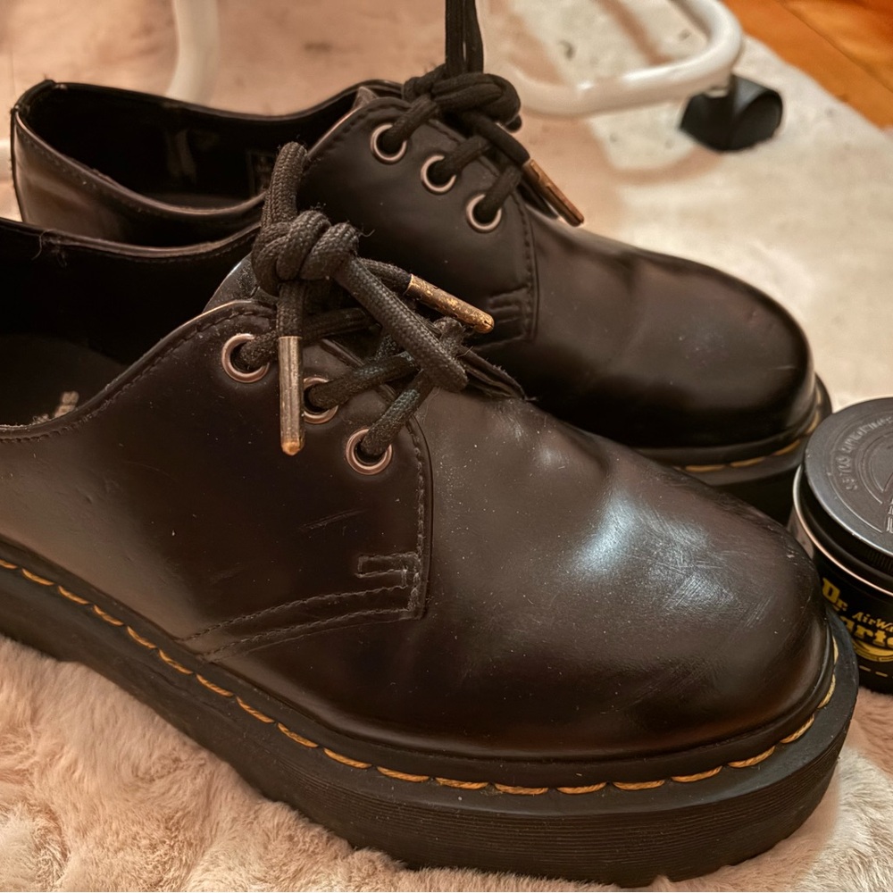 Dr. Martens 1461 Quad Platform – Black (Women’s) Size 7